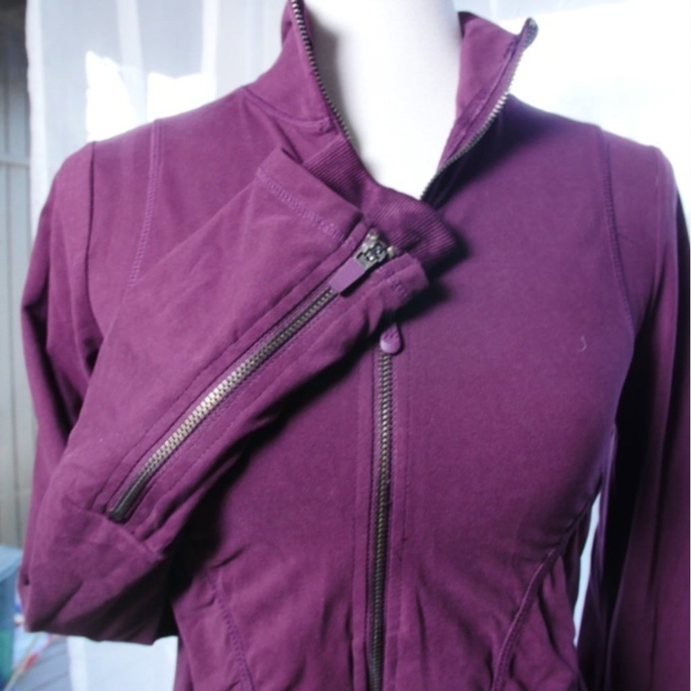 Kyodan Athletic Pullover Full Zip Jacket Maroon Sm - image 8